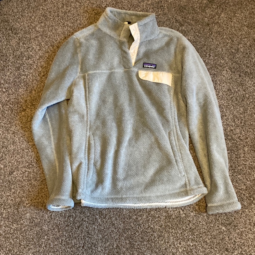 Patagonia Quarter Button Up Fleece Jacket